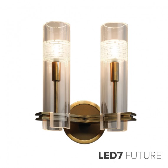 Jonathan Browning Studios - Chamont Double Sconce